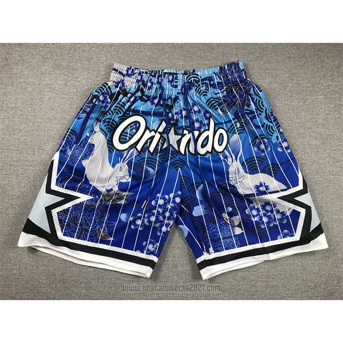 Pantalone Orlando Magic Lunar New Year Mitchell & Ness Just Don Azul